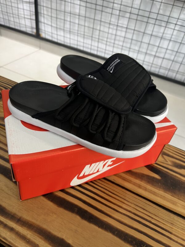 NIKE SLIDE ASUNA PRETA E BRANCA - Image 4