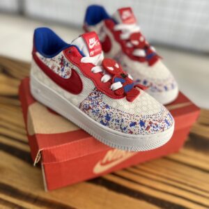 INF. NIKE HOMEM ARANHA BRANCO E VERMELHO