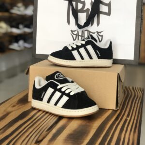 INF. ADIDAS CAMPUS PRETO E BRANCO