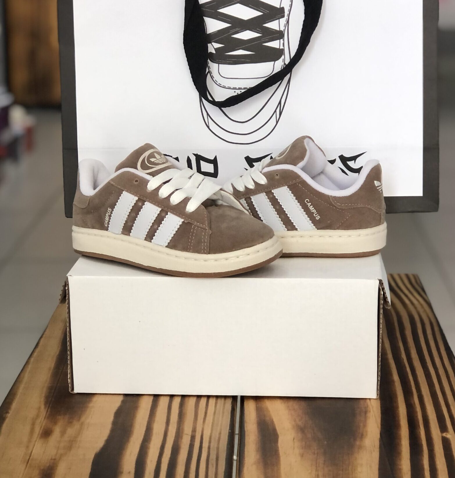 INF. ADIDAS CAMPUS MARROM