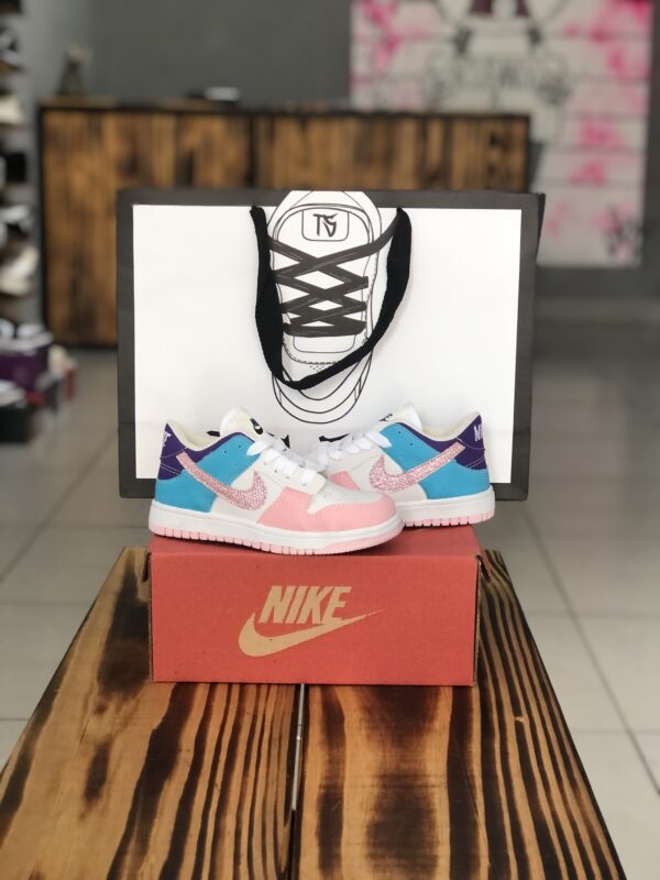 INF. NIKE ROSA AZUL ROXO - Image 2