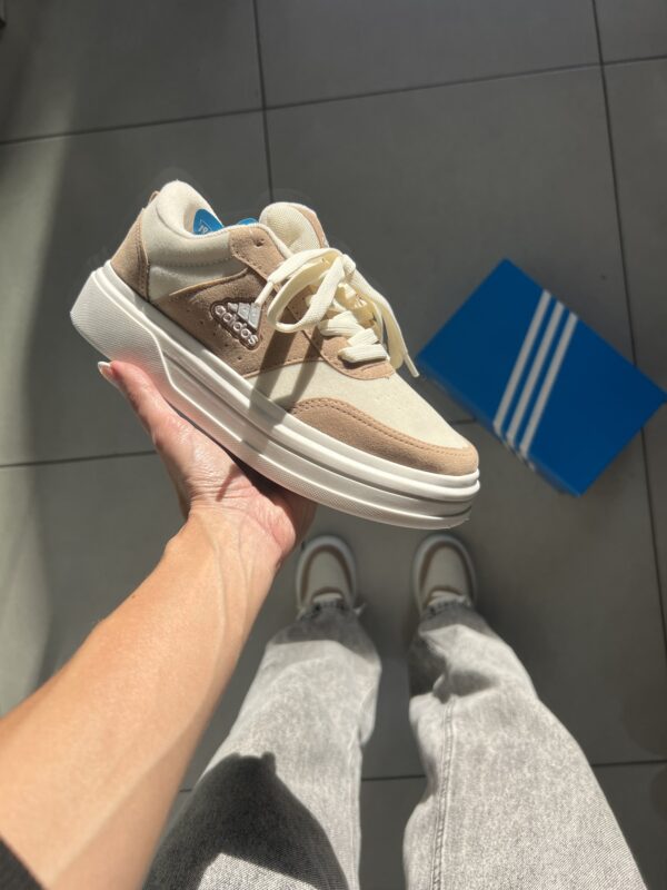ADIDAS MID MARROM E BRANCO - Image 6