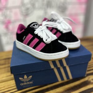 INF. ADIDAS CAMPUS PRETO E ROSA