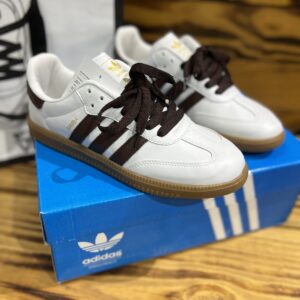 ADIDAS SAMBA BRANCO MARROM